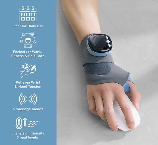EMS Wrist Guard Wrist Support Brace Smart Heating