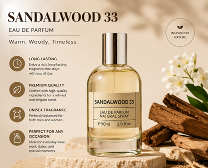 Sandelholz 33 Parfüm