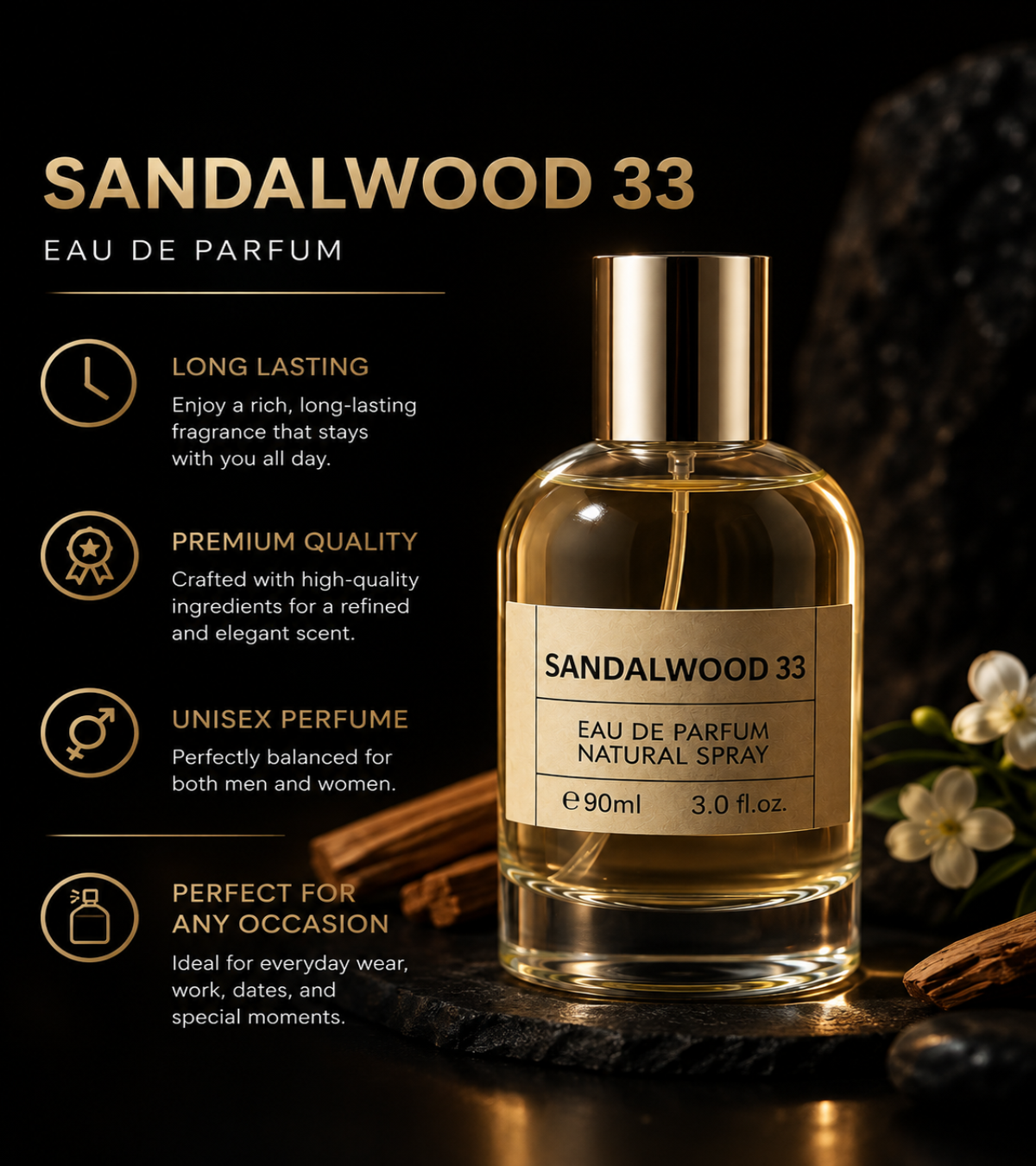 Sandelholz 33 Parfüm