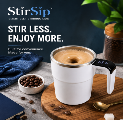 StirSip™ Smart Self-Stirring Mug