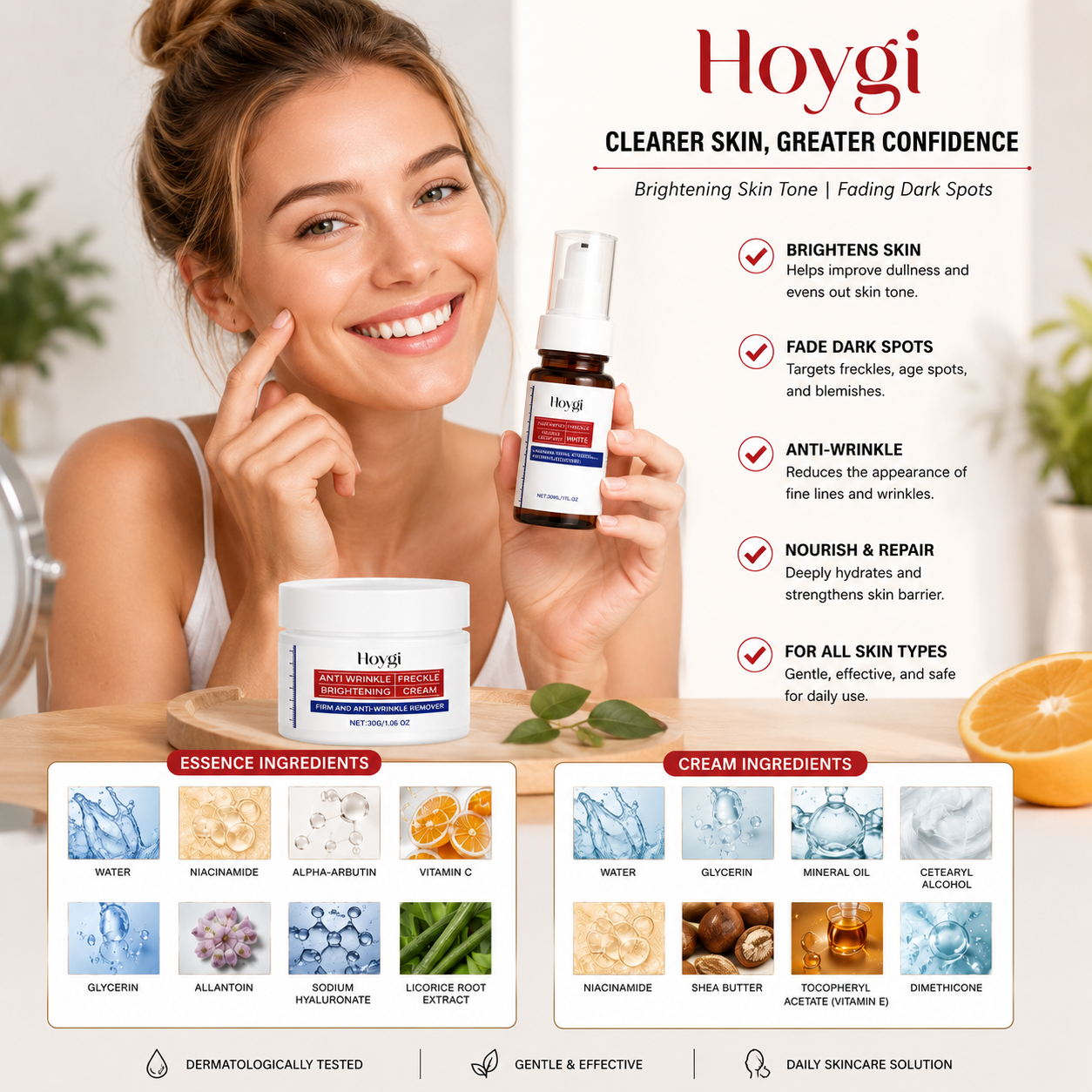 Anti-Aging Brightening Skincare Duo