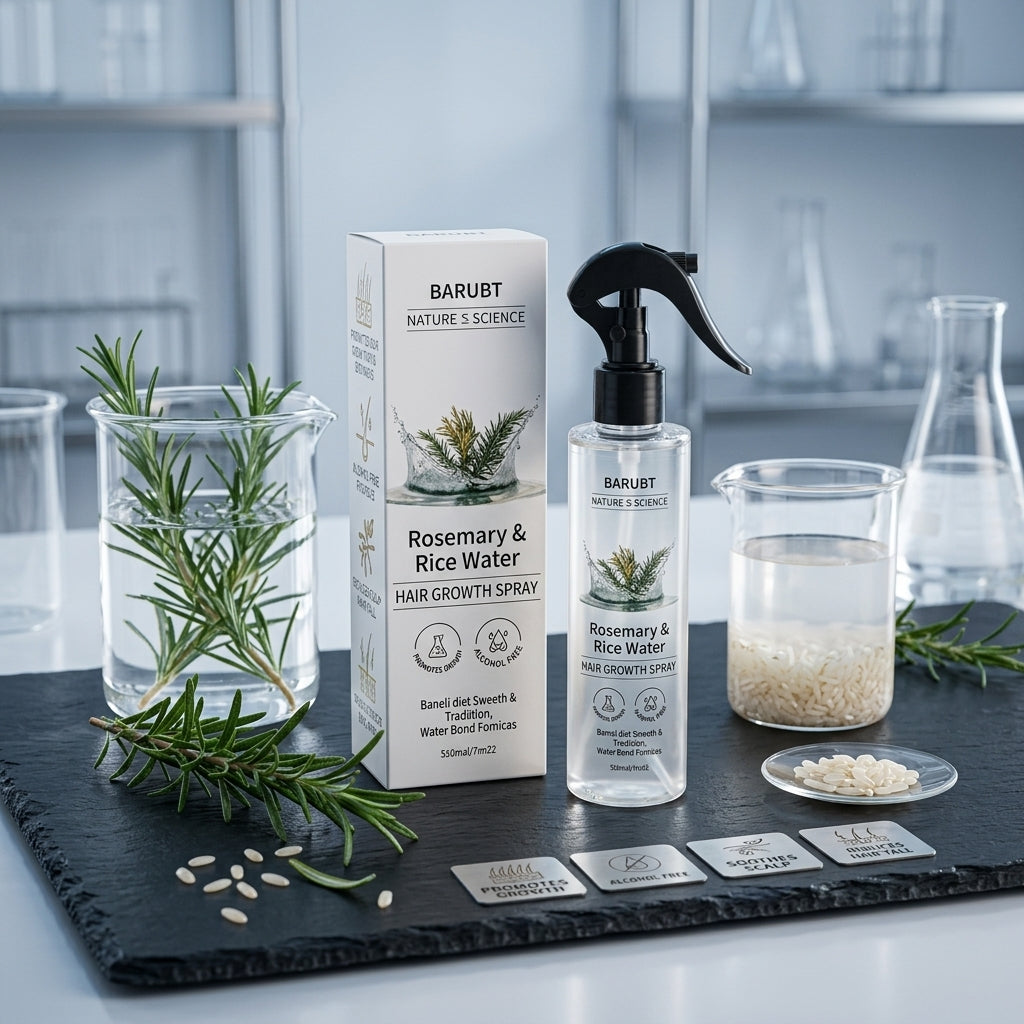 Rosemary & Rice Water Hair Spray