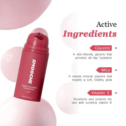 SMOOCHE Magic Color Changing Foundation