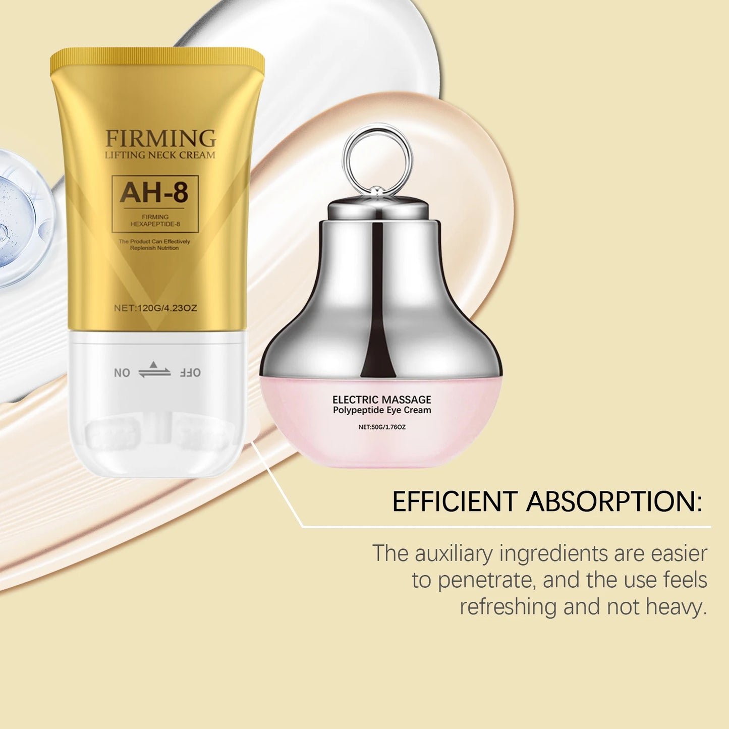 Firming Skin Care Set Electric Massage Roller