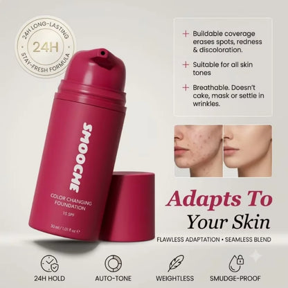 SMOOCHE Magic Color Changing Foundation