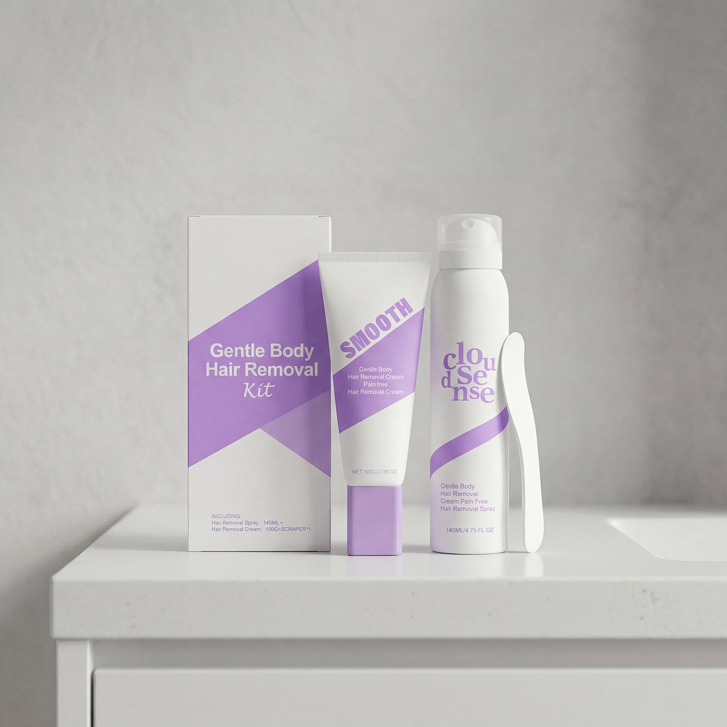 SmoothEase™ Hair Removal Cream & Spray