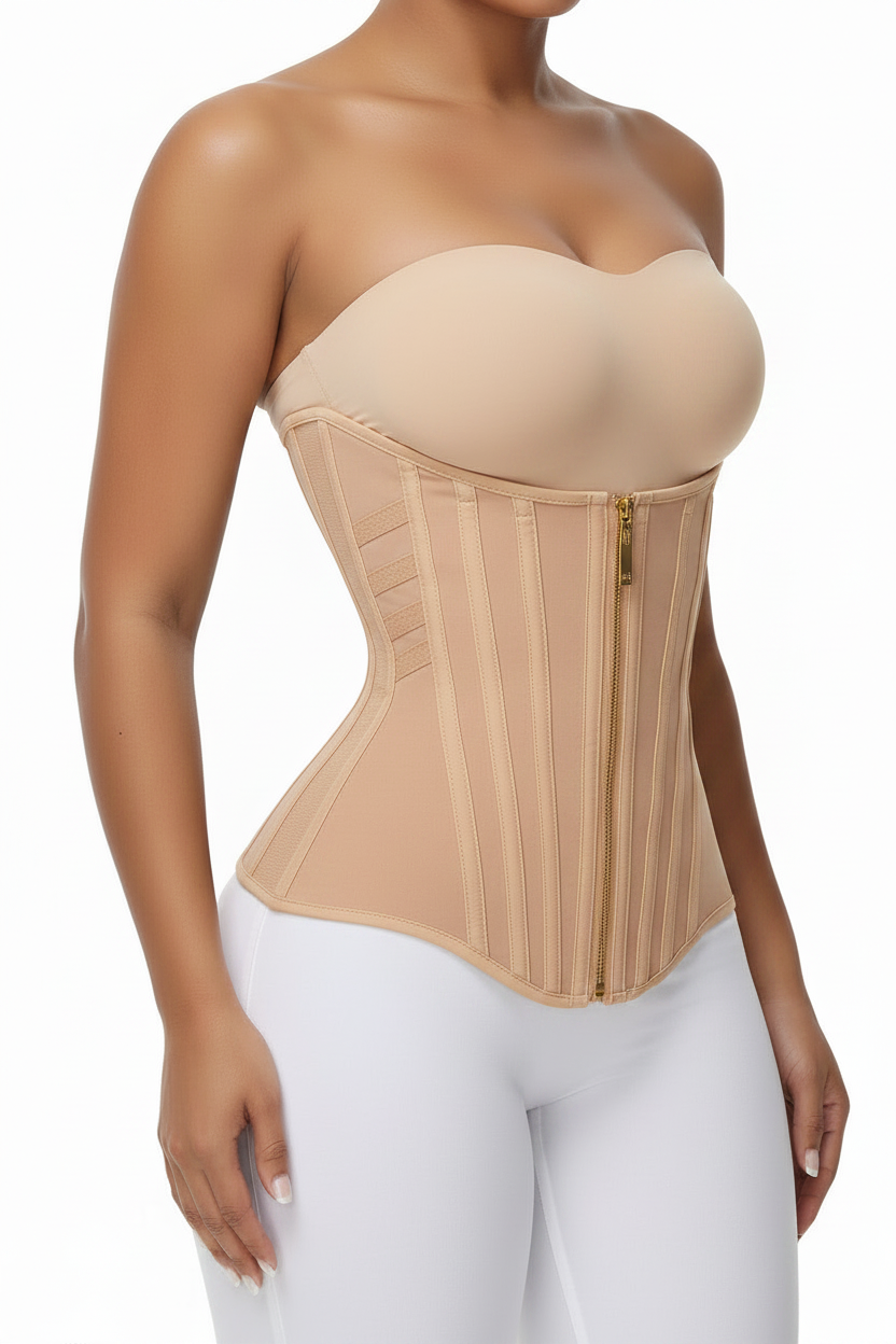 Nude Waist Cincher - Women Model